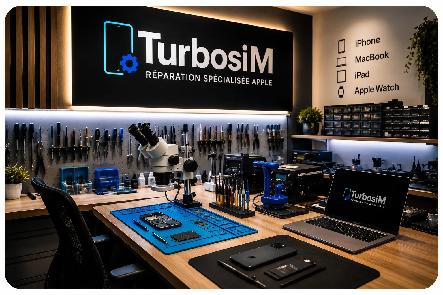 TurbosiM - Réparation Mac en atelier ou sur votre lieu de travail au Kremlin-Bicêtre